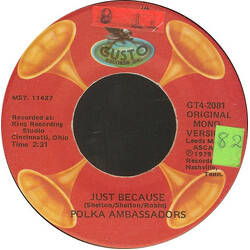 Polka Ambassadors Just Because / Helena Polka USED VINYL 7INCH 45 RPM MONO