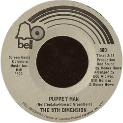 The Fifth Dimension Puppet Man USED VINYL 7INCH 45 RPM MONO