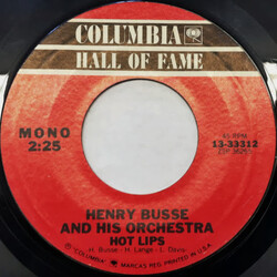 Henry Busse And His Orchestra / Clyde McCoy And His Orchestra Hot Lips / Sugar Blues USED VINYL 7INCH MONO