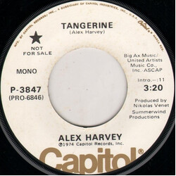 Alex Harvey (2) Tangerine USED VINYL 7INCH 45 RPM PROMO STEREO MONO