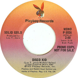 Solid Gold (2) Disco Kid USED VINYL 7INCH 45 RPM PROMO MONO STEREO