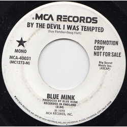 Blue Mink By The Devil I Was Tempted USED VINYL 7INCH PROMO MONO STEREO