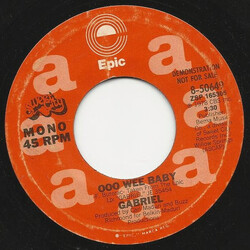 Gabriel (27) Ooo Wee Baby USED VINYL 7INCH 45 RPM PROMO STEREO MONO