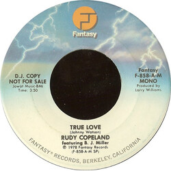 Rudy Copeland True Love USED VINYL 7INCH 45 RPM PROMO STEREO MONO