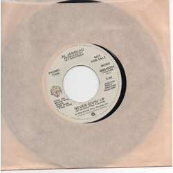 Al Jarreau Never Givin' Up USED VINYL 7INCH 45 RPM PROMO STEREO MONO