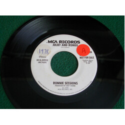 Ronnie Sessions Juliet And Romeo USED VINYL 7INCH 45 RPM STEREO MONO PROMO