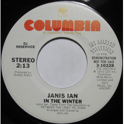 Janis Ian In The Winter USED VINYL 7INCH 45 RPM PROMO MONO STEREO