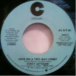 Stacy Lattisaw Love On A Two Way Street USED VINYL 7INCH 45 RPM STEREO MONO PROMO
