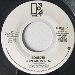 Boulder (2) Join Me In L. A. USED VINYL 7INCH 45 RPM PROMO STEREO MONO