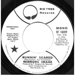 Mirror's Image Runnin' Scared USED VINYL 7INCH 45 RPM PROMO STEREO MONO