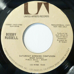 Bobby Russell Saturday Morning Confusion USED VINYL 7INCH 45 RPM PROMO STEREO MONO