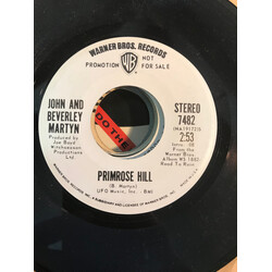 John & Beverley Martyn Primrose Hill USED VINYL 7INCH 45 RPM PROMO STEREO MONO