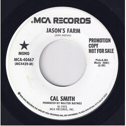 Cal Smith Jason's Farm USED VINYL 7INCH 45 RPM PROMO STEREO MONO