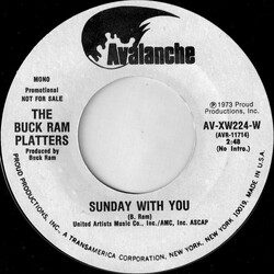 The Platters Sunday With You USED VINYL 7INCH 45 RPM PROMO STEREO MONO
