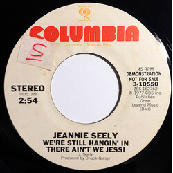 Jeannie Seely We're Still Hangin' In There Ain't We Jessi USED VINYL 7INCH 45 RPM PROMO STEREO MONO