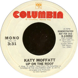 Katy Moffatt Up On The Roof USED VINYL 7INCH 45 RPM PROMO STEREO MONO