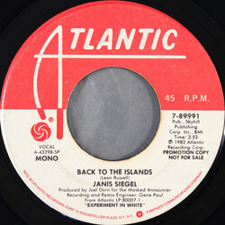 Janis Siegel Back To The Islands USED VINYL 7INCH 45 RPM PROMO STEREO MONO