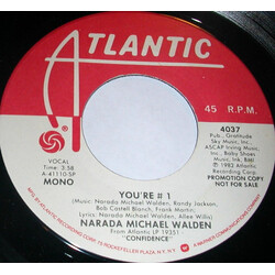 Narada Michael Walden You're #1 USED VINYL 7INCH 45 RPM PROMO STEREO MONO
