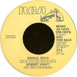 Robert Kraft Single, Solo USED VINYL 7INCH 45 RPM PROMO STEREO MONO