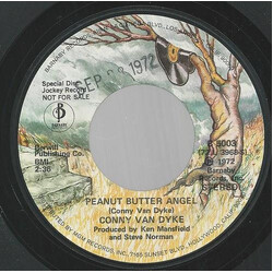 Conny Van Dyke Peanut Butter Angel USED VINYL 7INCH 45 RPM PROMO STEREO MONO