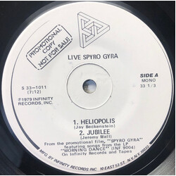 Spyro Gyra Live Spyro Gyra USED VINYL 7INCH 33 S RPM MONO PROMO