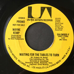 Wayne Kemp Waiting For The Tables To Turn USED VINYL 7INCH 45 RPM PROMO STEREO MONO