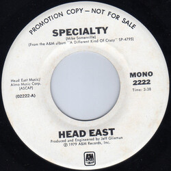 Head East Specialty USED VINYL 7INCH 45 RPM PROMO STEREO MONO