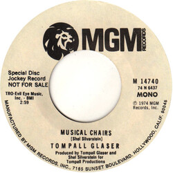 Tompall Glaser Musical Chairs USED VINYL 7INCH 45 RPM PROMO STEREO MONO