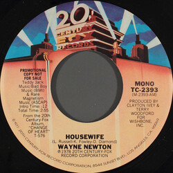 Wayne Newton Housewife USED VINYL 7INCH 45 RPM PROMO STEREO MONO