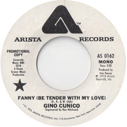 Gino Cunico Fanny (Be Tender With My Love) USED VINYL 7INCH MONO STEREO PROMO
