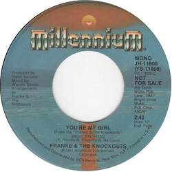 Franke & The Knockouts You're My Girl USED VINYL 7INCH 45 RPM PROMO MONO