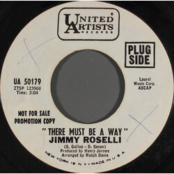 Jimmy Roselli There Must Be A Way USED VINYL 7INCH 45 RPM PROMO MONO