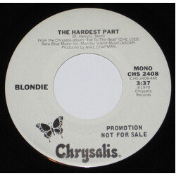 Blondie The Hardest Part USED VINYL 7INCH 45 RPM PROMO STEREO MONO