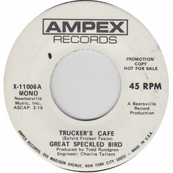 Great Speckled Bird Trucker's Cafe USED VINYL 7INCH 45 RPM PROMO MONO