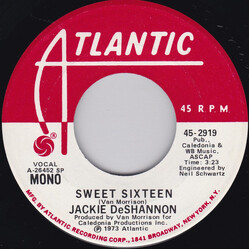 Jackie DeShannon Sweet Sixteen USED VINYL 7INCH 45 RPM PROMO STEREO MONO