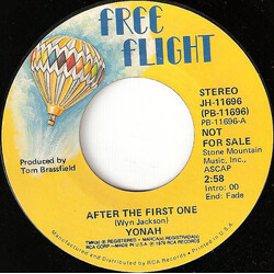 Yonah (2) After The First One USED VINYL 7INCH 45 RPM PROMO STYRENE STEREO MONO