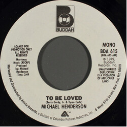 Michael Henderson To Be Loved USED VINYL 7INCH 45 RPM PROMO STYRENE STEREO MONO