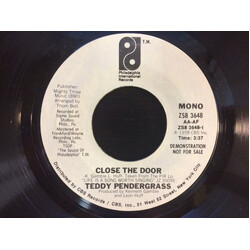 Teddy Pendergrass Close The Door USED VINYL 7INCH 45 RPM PROMO STYRENE STEREO MONO