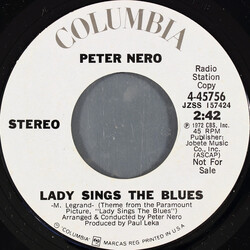 Peter Nero Lady Sings The Blues USED VINYL 7INCH 45 RPM PROMO STYRENE STEREO MONO