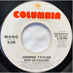 Johnnie Taylor Keep On Dancing VINYL 7" USED