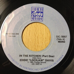 Eddie "Lockjaw" Davis / Brother Jack McDuff In The Kitchen (Part One) / Rock Candy USED VINYL 7INCH 45 RPM STYRENE MONO