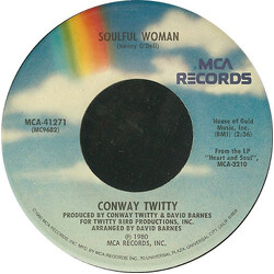 Conway Twitty Soulful Woman USED VINYL 7INCH 45 RPM