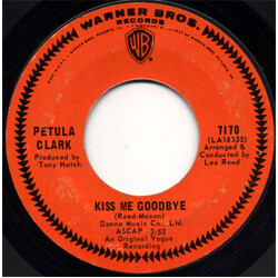 Petula Clark Kiss Me Goodbye / I've Got Love Going For Me USED VINYL 7INCH 45 RPM