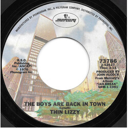 Thin Lizzy The Boys Are Back In Town / Jailbreak USED VINYL 7INCH 45 RPM