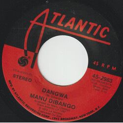 Manu Dibango Dangwa / Oboso USED VINYL 7INCH 45 RPM