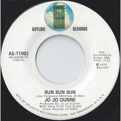 Jo Jo Gunne Run Run Run USED VINYL 7INCH 45 RPM