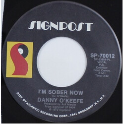 Danny O'Keefe The Road / I'm Sober Now USED VINYL 7INCH 45 RPM