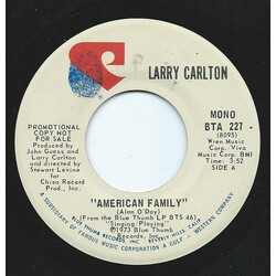 Larry Carlton American Family USED VINYL 7INCH 45 RPM PROMO