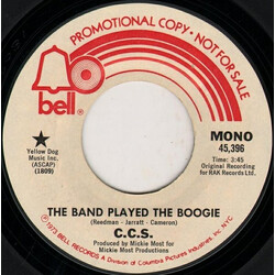 CCS The Band Played The Boogie USED VINYL 7INCH 45 RPM PROMO