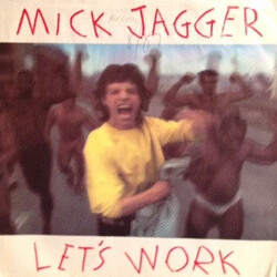 Mick Jagger Let's Work USED VINYL 7INCH PROMO 45 RPM